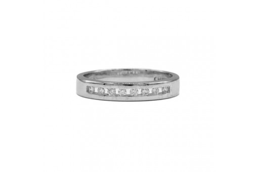 Ring mit Brillanten Diamond 0 ,15 ct Marke Christ in 585 Gold Gr.55