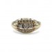 Ring  mit Brillanten Diamanten 0,50 ct. in 14 Kt. 585 Gold Gr. 58