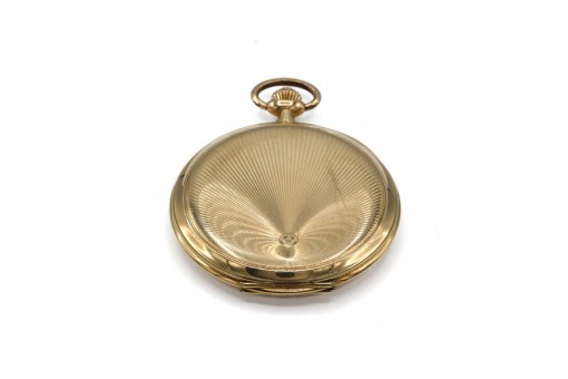 Herren Taschenuhr Pocketwatch in 14 Kt. 585 Gold Handaufzug um 1920