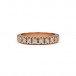 MONCARA Halbmemory Ring mit 10 Brillanten 0,65 ct. in 14 Kt. 585 Rosegold Gr. 55