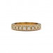 MONCARA Halbmemory Ring mit 10 Brillanten 0,65 ct. in 14 Kt. 585 Gelbgold Gr. 55