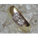 Ring mit Brillant Diamant in aus 14 Kt 585 er Gold Grösse 56 Ringe edel