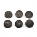 6 Silberknöpfe original Münzen 10 Kreuzer Tracht 17262