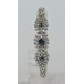 Armband mit Safir Saphir Brillanten Diamanten 18 Kt. 750 er Gold Damen 