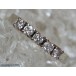 Ring mit Brillant Diamanten Brillanten Brilliant in 14 Kt 585 er Weiss Gold 49