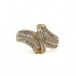 Ring mit Brillanten Diamanten 0,50 ct. in 14 Kt. 585 Gelbgold Gr. 56