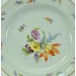 Speise teller original Marke MEISSEN Porzellan Blüten Insekten 1. Wahl  25 cm