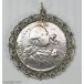 Anhänger Charivari aus Silber in Fassung Münze Madonnentaler Pendant top!