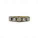 Ring mit 5 Brillanten Diamanten 0,60 ct. in 14 Kt. 585 Gold Gr. 60