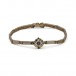 Armband mit Safir Saphir in 8 Kt. 333 Gold 17,5 cm antik bracelet