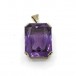 Anhänger mit Amethyst 35 ct. in 14 Kt. 585 Gold pendant