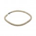 Perlenkette Collier Kette mit Perlen Verschluß in 585 14 kt Weißgold Länge 39 cm