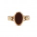 Ring mit Karneol in 333 8kt Gold Antik Vintage um 1860 Gr. 61