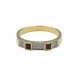 Ring mit Rubinen und 14 Diamanten Brillanten 0,28 ct. in 18 Kt. 750 Gold Gr. 58
