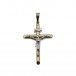 Anhänger Kreuz Kruzifix mit Korpus in 8 Kt. 333 Gold pendant