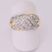 Ring WEMPE mit Brillanten Diamanten in 18 Kt 750 er Gold Grösse 59 top
