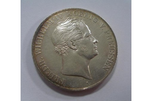 Doppeltaler Vereinstaler 1841 A Friedrich Wilhelm IV.Champagnertaler Preussen