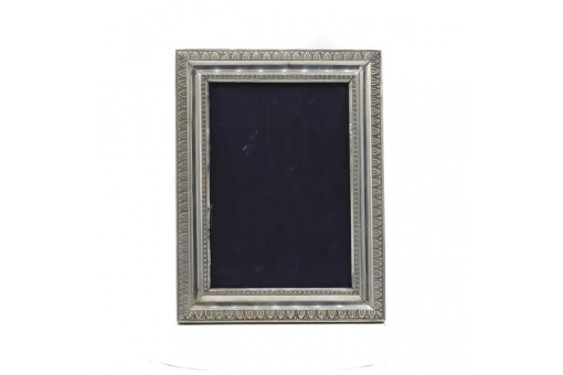 Bilderrahmen aufstellbar in 800 Silber Picture Frame silver antik