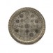 Münzteller mit 21 Kleinmünzen aus aller Welt in Silber um 1900