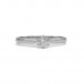 Ring mit Diamant Brillant Solitär 0,30 ct. in 18 Kt. 750 Weißgold Gr. 54