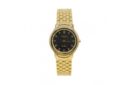 Sammleruhr Original ROLEX Cellini Ref. 6621 in 18 Kt. 750  Gold mit Papiere 1992