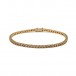 Tennisarmband BURATO mit 65 Brillanten 4,40 ct. on 18 Kt. 750 Gold 20 cm