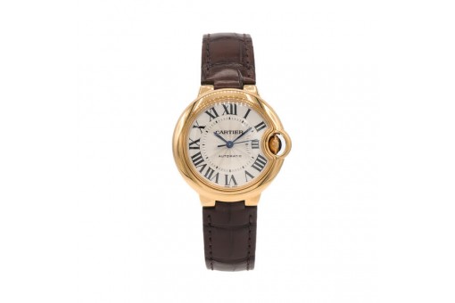 Cartier Ballon Bleu 18 Kt Rose 750 Gold automatik Box Papiere 2017 RAR 