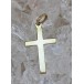 Anhänger Kreuz für Ketten in aus 8 kt. 333 er Gold Anhaenger Pendant Kreuze