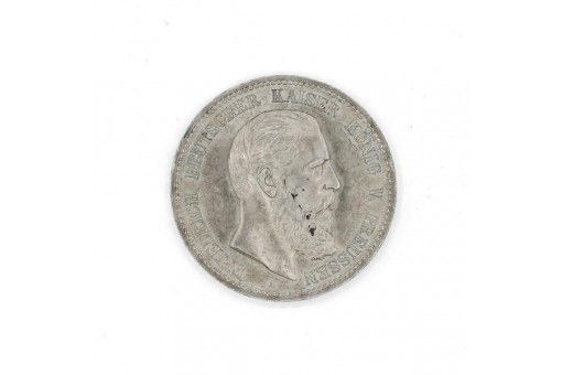 Silbermünze 5 Mark Kaiserreich Preussen Fiedrich 1888 A Jäger 99 Sammlerstück