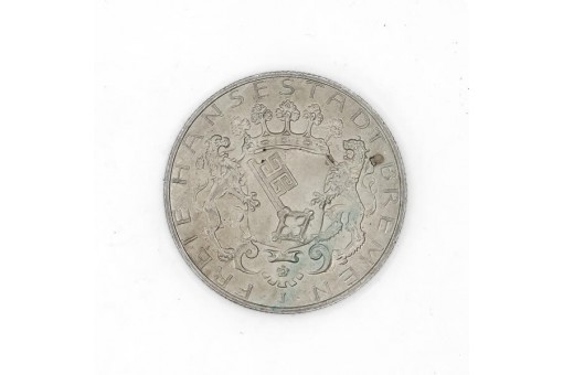 Silbermünze 2 Mark freie Hansestadt Bremen 1904 J Jäger 59 Sammlerstück