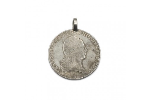 Haus Habsburg Kronentaler 1796 A Franz II. gehenkelt Charivari Sammlerstück