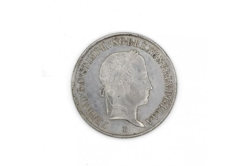 Silbermünze Ungarn Kaiserreich Ferdinand I. 20 Krajczar 1848 B Sammlerstück