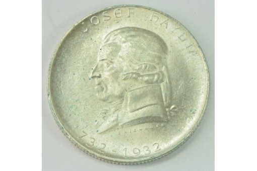 Münze Österreich 2 Schilling 1932 Josef Haydn Silber top Sammlerstück