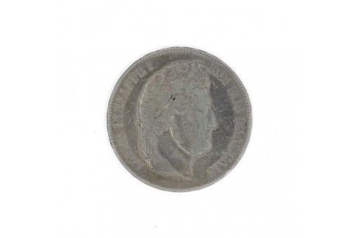 Silbermünze Frankreich  5 Francs 1832 Lois Philippe I. Sammlerstück