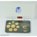 KMS Kursmünzensatz Luxemburg 24 Karat vergoldet 1 Cent - 2 Euro Sammlermünzen