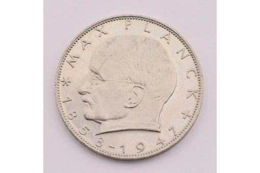 Münze 2 Mark BRD Max Planck 1957 J Jäger 392 stgl. Sammlerstück
