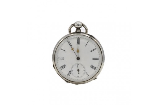 Herren Taschenuhr Schlüsseluhr Schweiz in 800er Silber pocketwatch Sammlerstück
