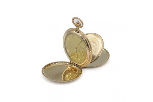 Taschenuhr pocket watch vergoldet CHRONOMETRE SUISS Handaufzug Sammlerstück