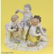 Porzellan Figur Gruppe original Meissen Figur Frühling Nr.2502 1860 Sammlerstück