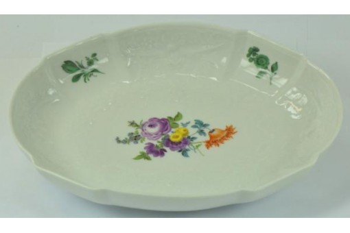 Anbietschale original Marken Meissen Porzellan Blume Sammlerstück