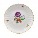 Anbietschale original Meissen Porzellan Blumendekor Goldrand 28 cm Sammlerstück