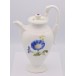 Kaffeekanne 1,25 l. Blumen original Meissen Porzellan Schwanenhals Sammlerstück