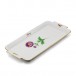 Kleines Tablett original Meissen Porzellan Blumenmalerei mit Sammlerstück