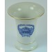 Kratervase original MEISSEN Porzellan Kobaltblau Blumenbukett Sammlerstück