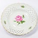 Anbietschale original Meissen Porzellan Rose Goldrand 1. Wahl Sammlerstück