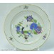 Wandteller original Marke Meissen Porzellan Indisch Feld Blume Sammlerstück