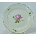 Kuchenteller original Meissen Porzellan Moosrose rote Rose 1. Wahl Sammlerstück