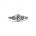 Art Deco Ring mit Altschliffdiamant 1,16 ct Platin IHK Gutachten 53 Sammlerstück