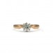 Ring mit Altschliffdiamant 0,79 ct. 585 Gold IHK Gutachten Gr. 58 Sammlerstück