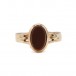 Ring mit Karneol in 333 8kt Gold Antik Vintage um 1860 Gr. 61 Sammlerstück